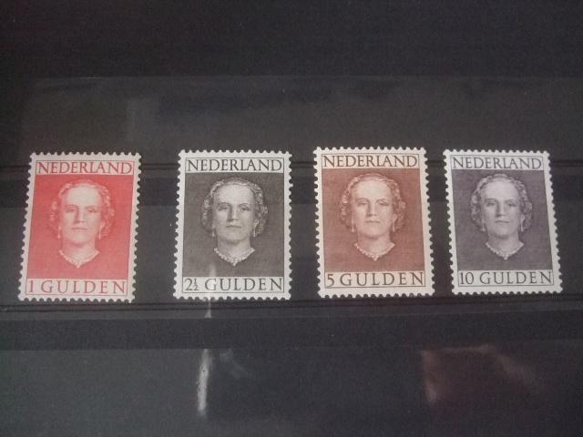 Nederland nr 534-537 En Face serie postfris, Verzenden, Na 1940, Postfris