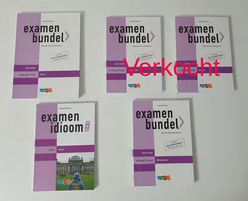 Examen boeken: VMBO Duits en Wiskunde, VMBO, Duits, Noordhoff, Ophalen of Verzenden