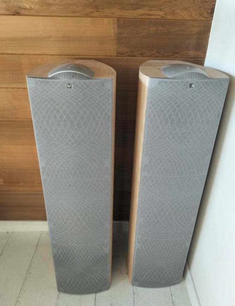 KEF Q7 vloerstaande luidsprekers met sub, Ophalen, Gebruikt, Subwoofer, KEF