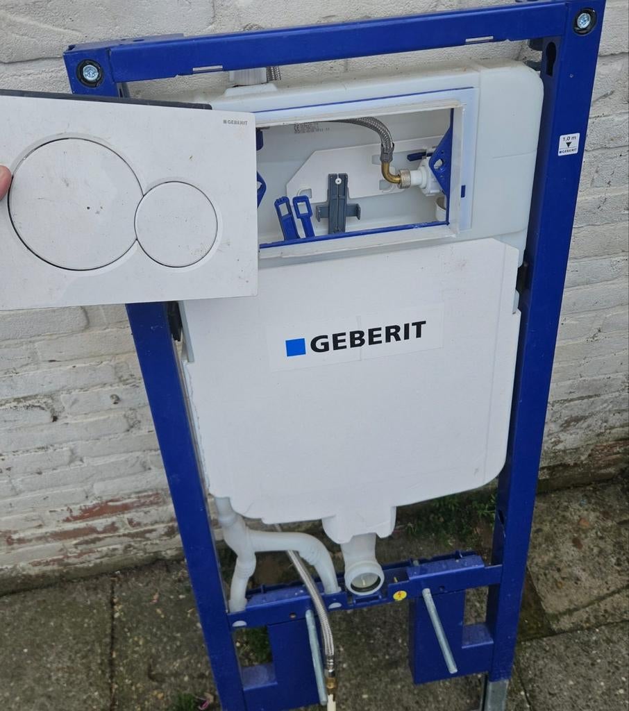 Geberit inbouwreservoir / wc-element., Ophalen, Zo goed als nieuw, Toilet