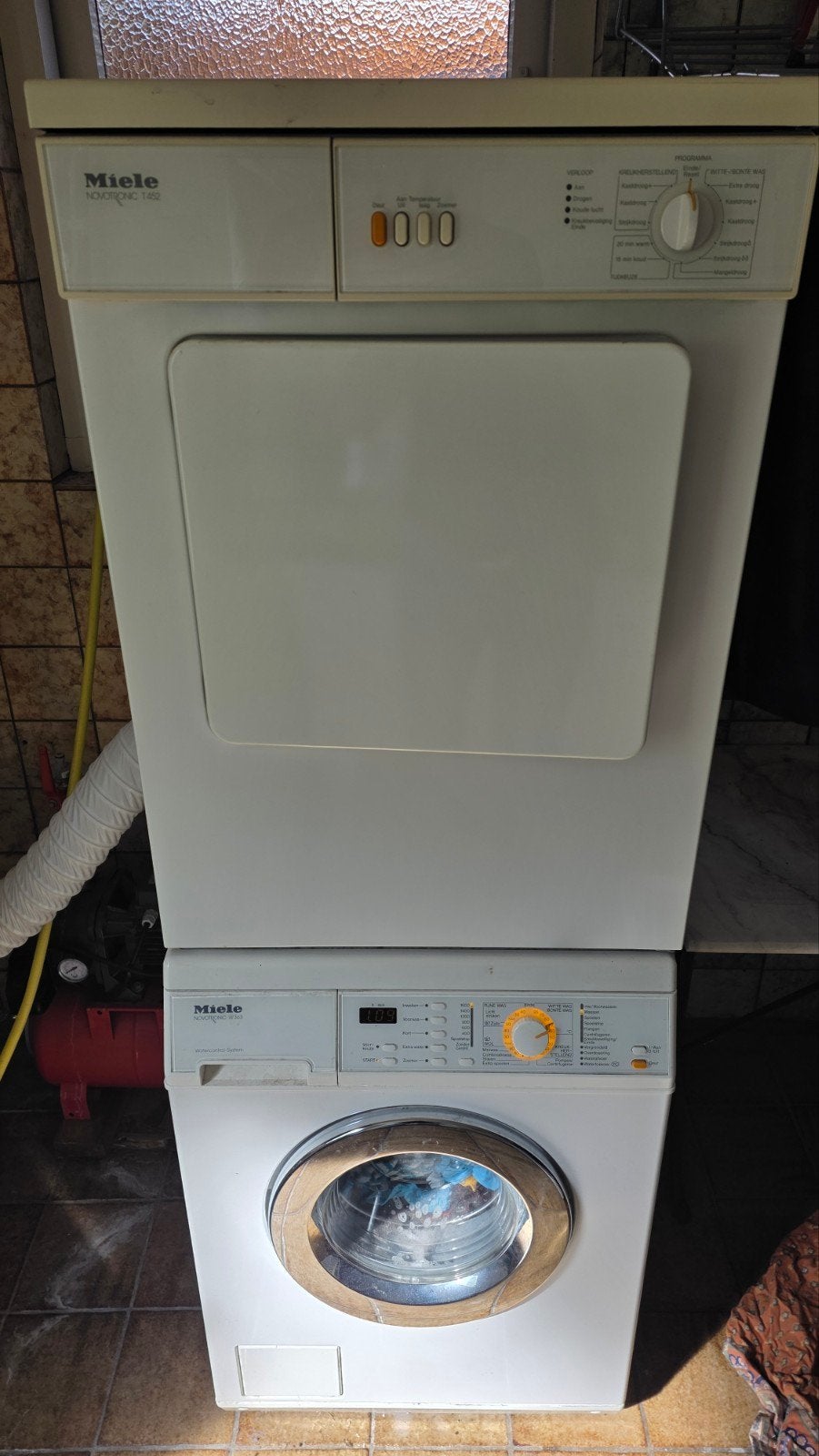 Ophalen in Gaanderen! Miele Wasmachine Novotronic, 6 tot 8 kg, Ophalen, Gebruikt, 85 tot 90 cm