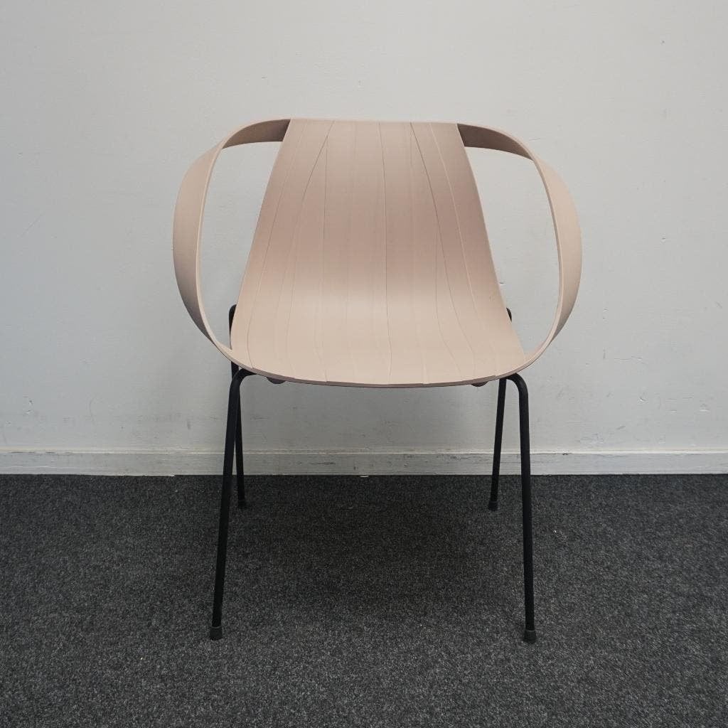 Moroso Impossible Wood tuinstoel | Armstoel | Beige, Tuinstoel, -, Ophalen of Verzenden, Vier