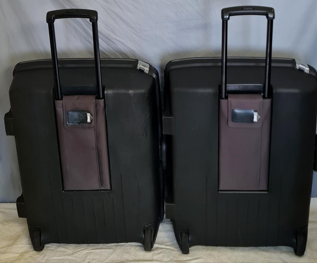 Samsonite koffer Cijfer slot adres label Hardcase koff, Hard kunststof, Slot, Ophalen of Verzenden, Zo goed als nieuw