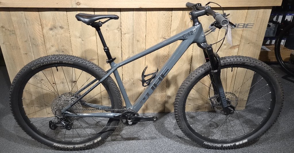 CUBE REACTION C:62 PRO GREY/METAL  43cm M, Gebruikt, Hardtail, Heren, Ophalen of Verzenden