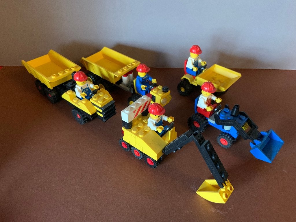 Lego legoland grondverzet, Ophalen, Gebruikt, Lego