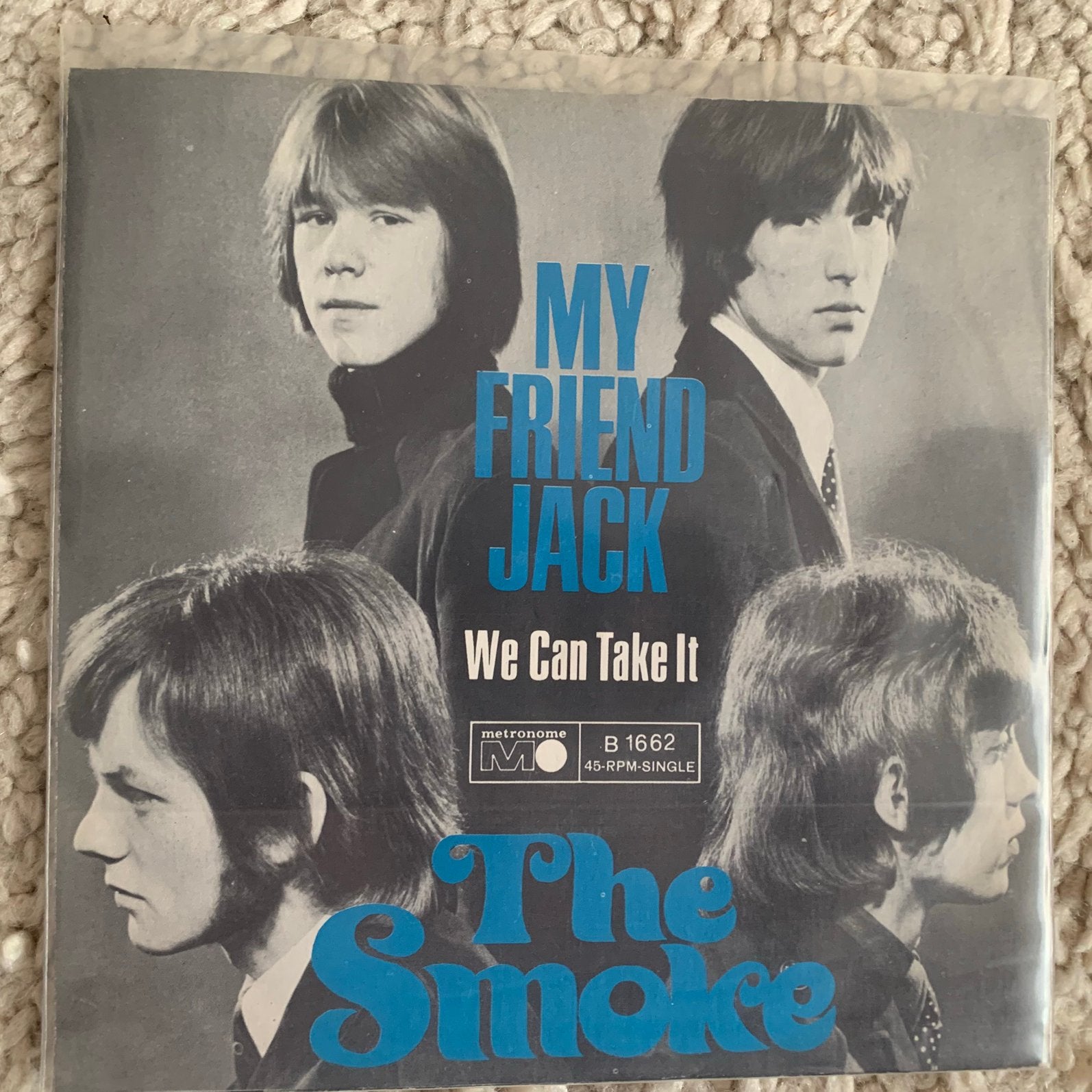 45/ the Smoke / my friend jack, Ophalen of Verzenden, Zo goed als nieuw, Pop