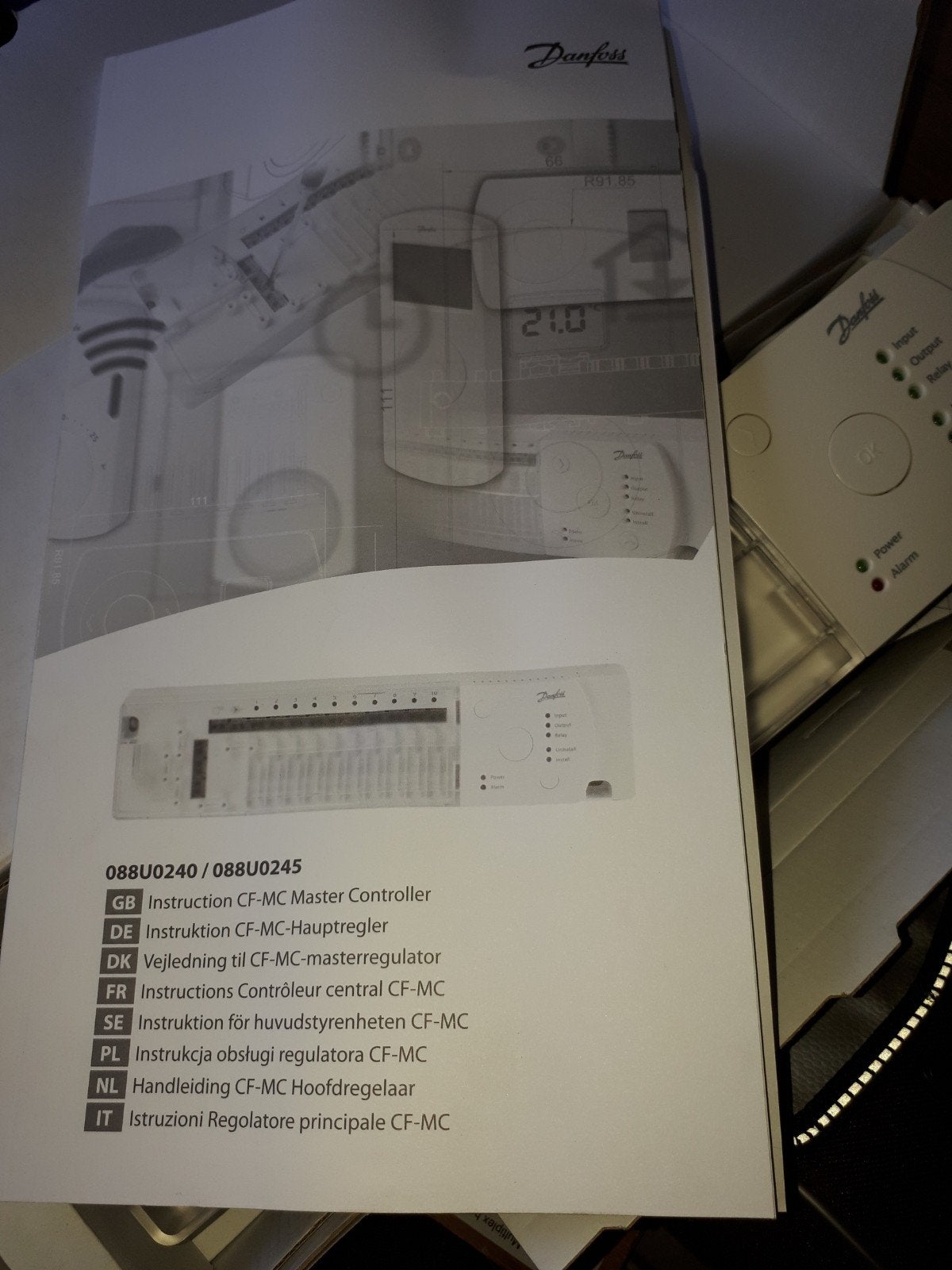 Danfoss groepsregellaar Thermostaat & TWA-K Actuator (Nieuw), Ophalen of Verzenden, Nieuw