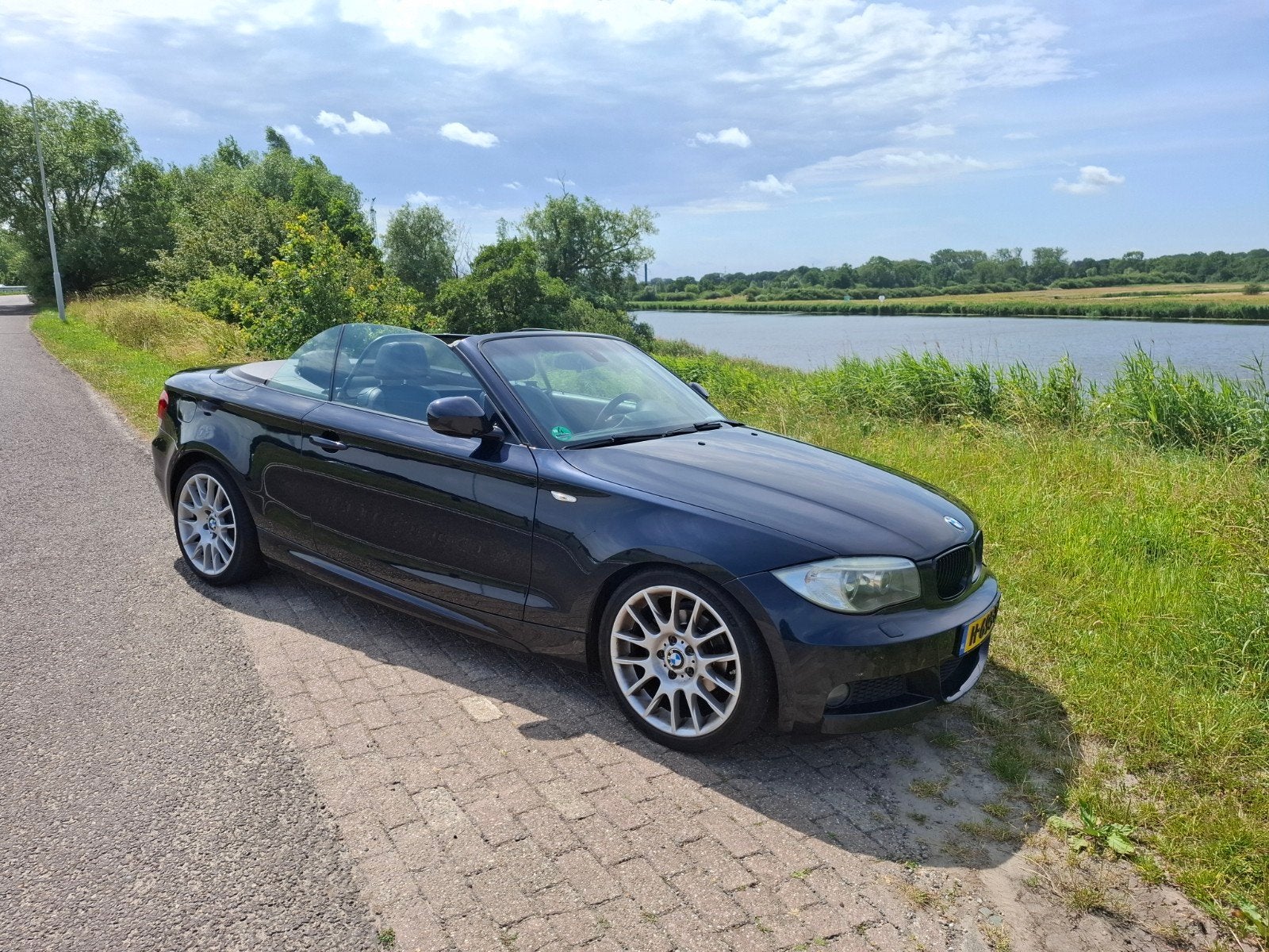 BMW 1-Serie 2.0 118I Cabrio 2012 high Executive M pakket, Auto's, BMW, 1-Serie, 1995 cc, Cabriolet, 4 stoelen