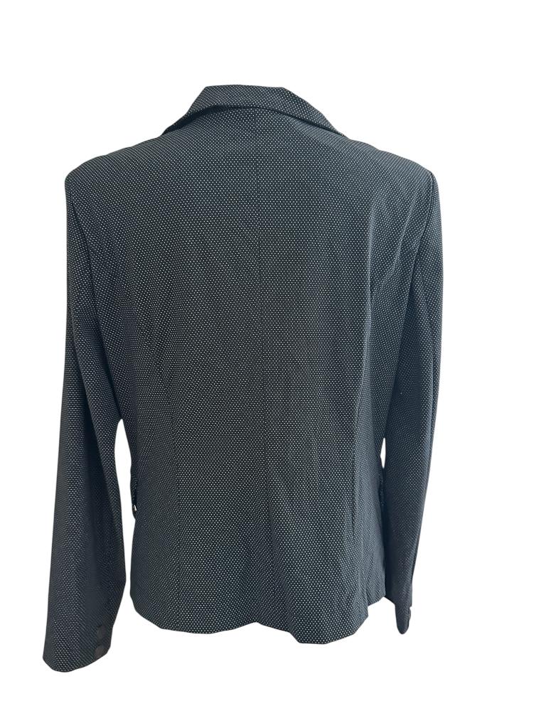 Jane Lushka blazer S, Maat 38/40 (M), Verzenden, Zwart, Zo goed als nieuw