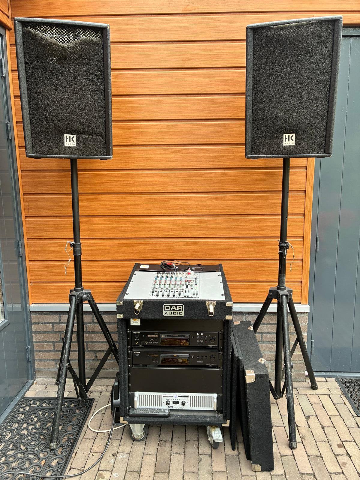PA / geluidsinstalatie - HK audio, Gatt, Behringer, Sony, Ophalen, Gebruikt, 500 tot 1000 watt, P.A.