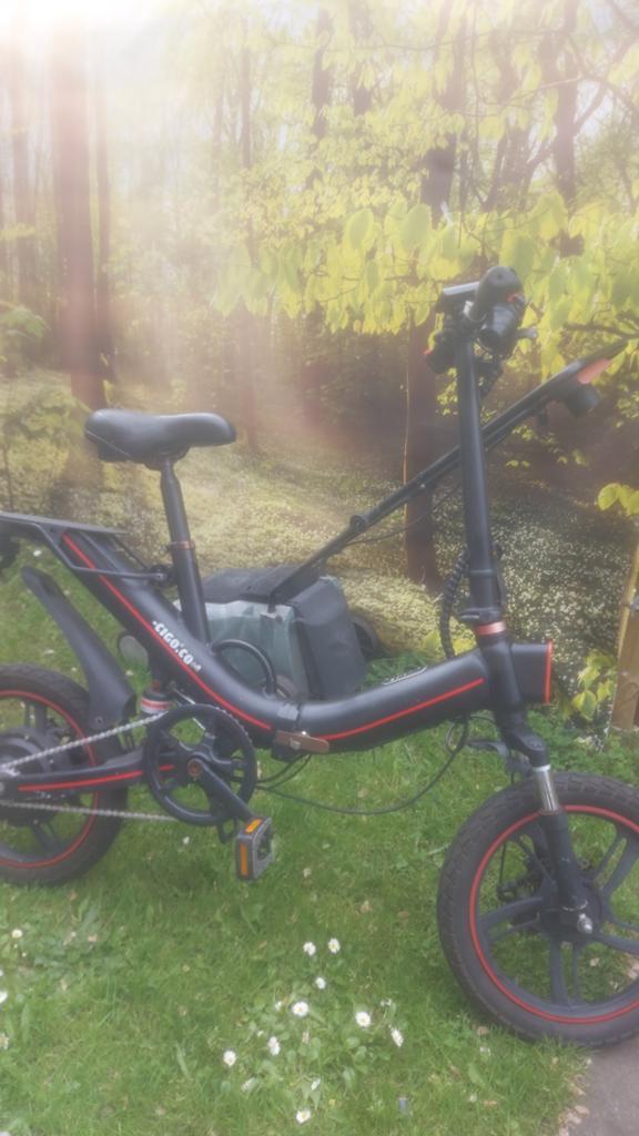 Ouxi v6 opvouwbare elektrische fiets, Fietsen en Brommers, Overige merken, Gebruikt, Ophalen of Verzenden, Minder dan 47 cm