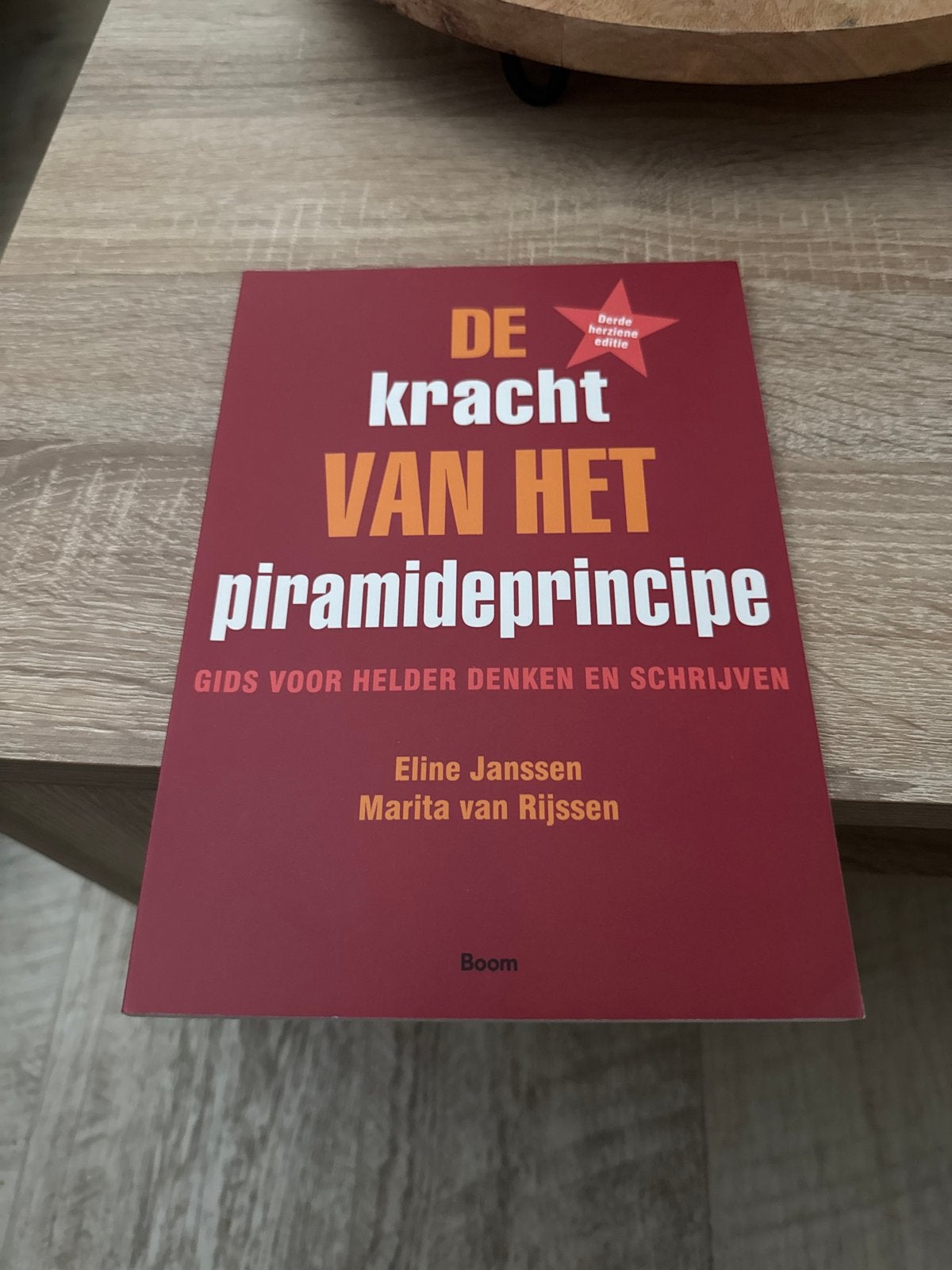 De kracht van het piramideprincipe - Eline Janssen, Ophalen of Verzenden, Zo goed als nieuw, Nederland