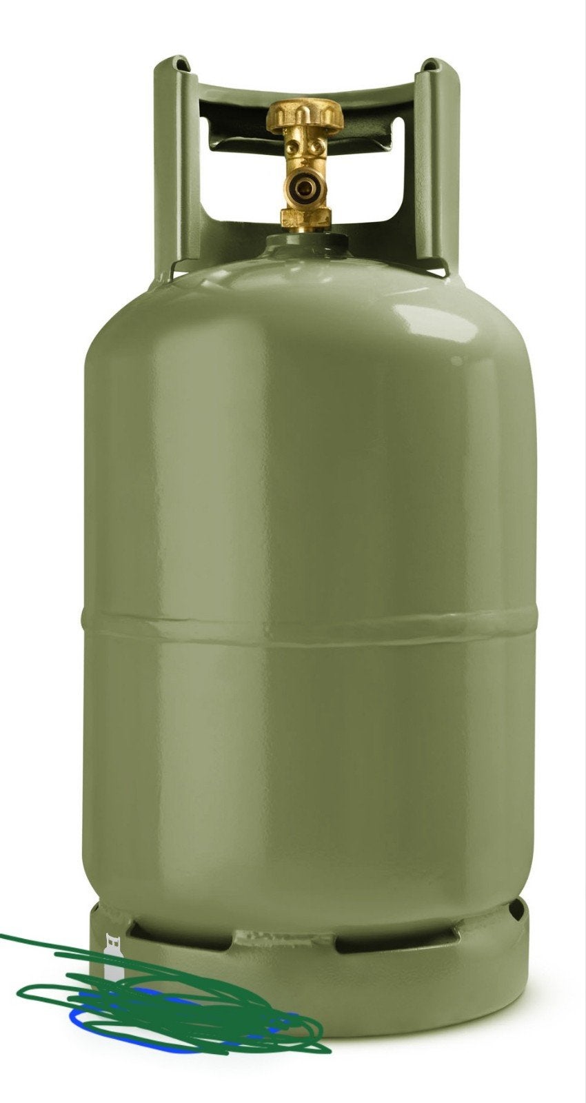 VOLLE GASFLES 5 KG / 10 LITER, Caravans en Kamperen, Kampeeraccessoires, Ophalen of Verzenden