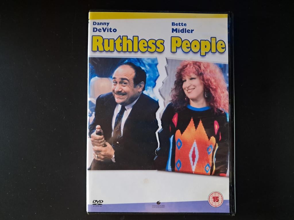 DVD Ruthless People (Danny Devito/€9,5 inclf verzendkosten), Verzenden, 1980 tot heden, Zo goed als nieuw, Komedie