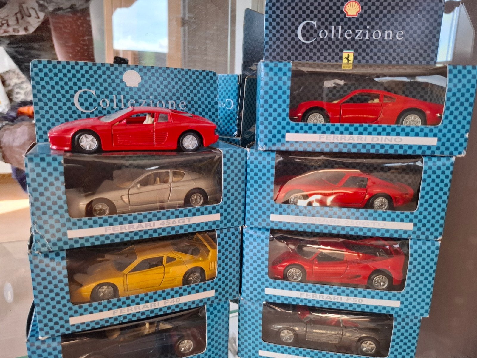 Shell Collezione Ferrari modelauto's - Diverse modellen, Ophalen, Auto, Overige merken