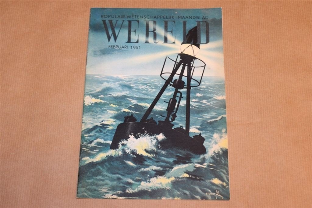 Wereld - Populair Wetenschappelijk Maandblad - 1951, Verzamelen, Ophalen of Verzenden, 1940 tot 1960, Knipsel(s)