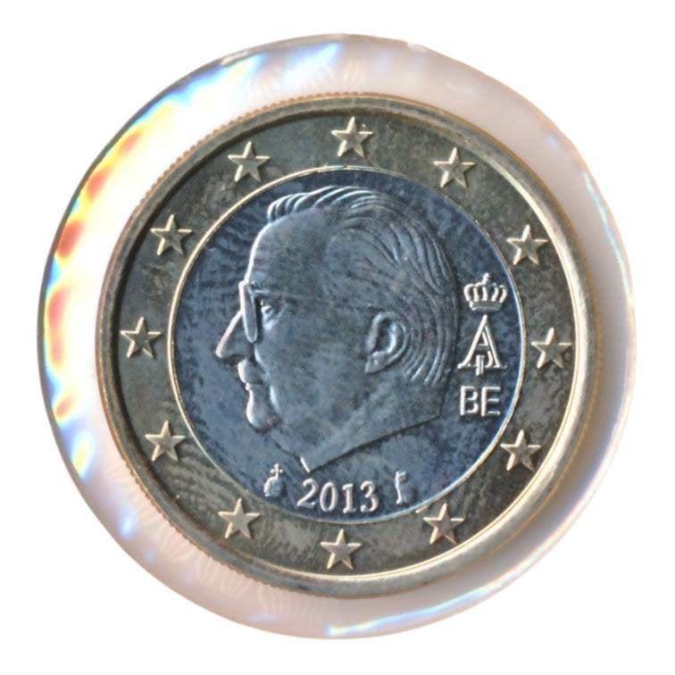 België 1 euro 2013, Ophalen of Verzenden, België, 2 euro, Losse munt