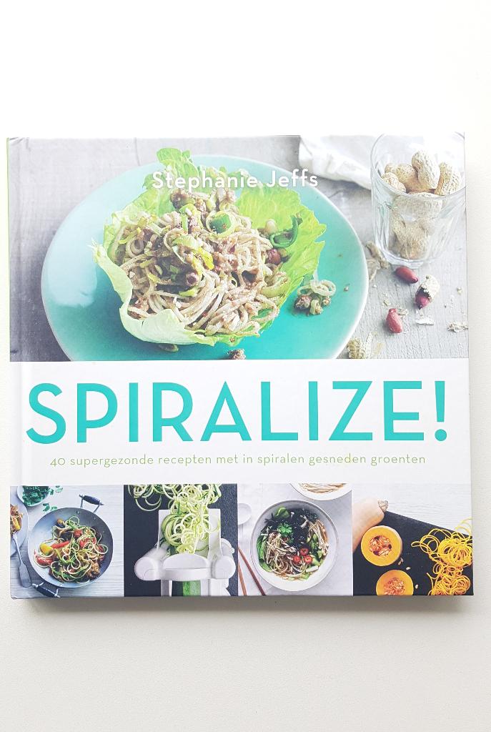 Spiralize! 40 supergezonde recepten - Stephanie Jeffs, Boeken, Kookboeken, Hoofdgerechten, Gezond koken, Ophalen of Verzenden