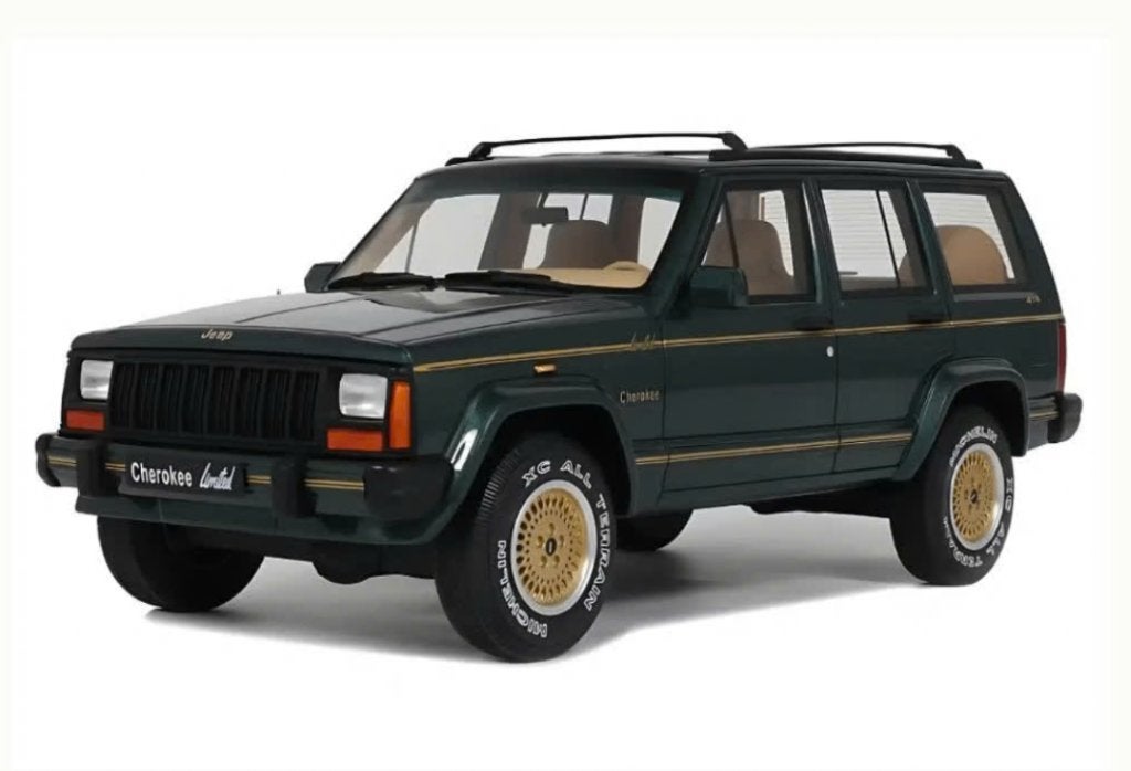 JEEP CHEROKEE XJ LIMITED GROEN 1995 1/18 OTTO ref. OT1340, Verzenden, Nieuw, OttOMobile
