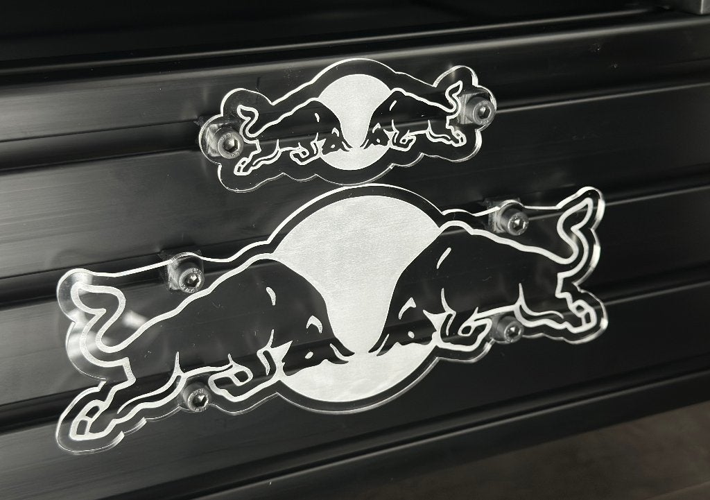 Acrylaat Red Bull logo voor simrig - custom, Ophalen of Verzenden, Nieuw