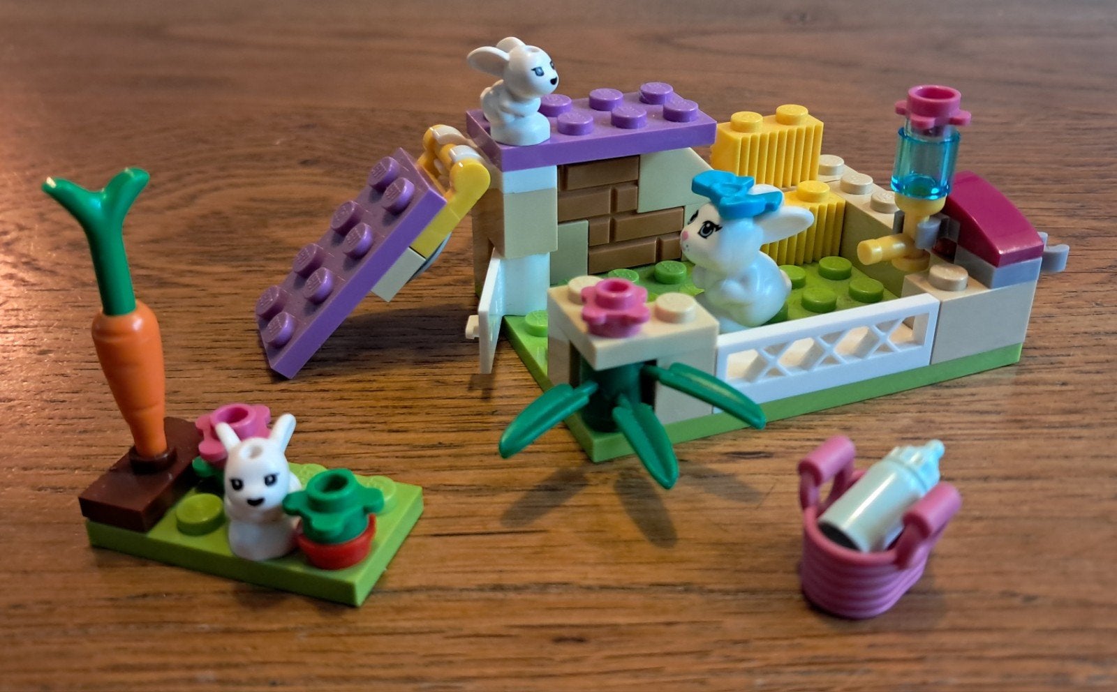 Lego friends konijn met kleintjes, Lego, Friends, Ophalen of Verzenden, Complete set