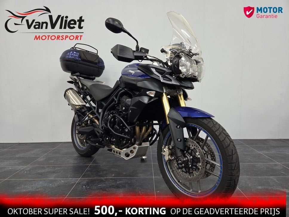 Erg Mooie Triumph Tiger 800 18869km.! Blauw, Bedrijf, Meer dan 35 kW, Onbekend, TRIUMPH