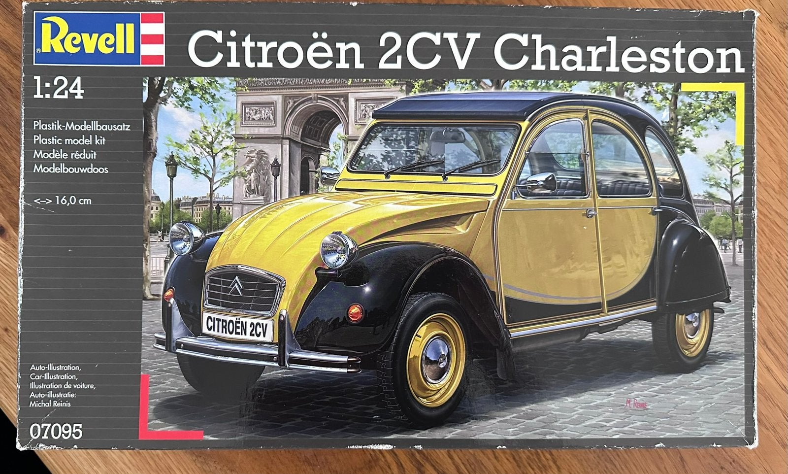 Revell 1:24 Citroën 2CV Charleston, Auto, Revell, Groter dan 1:32, Ophalen of Verzenden
