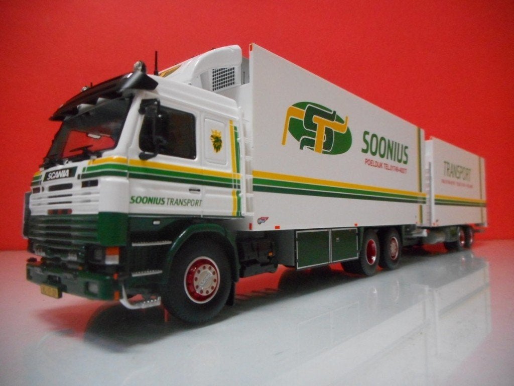 TEKNO SCANIA 3-SERIE SOONIUS 87112, Ophalen of Verzenden, Nieuw, Bus of Vrachtwagen, Tekno