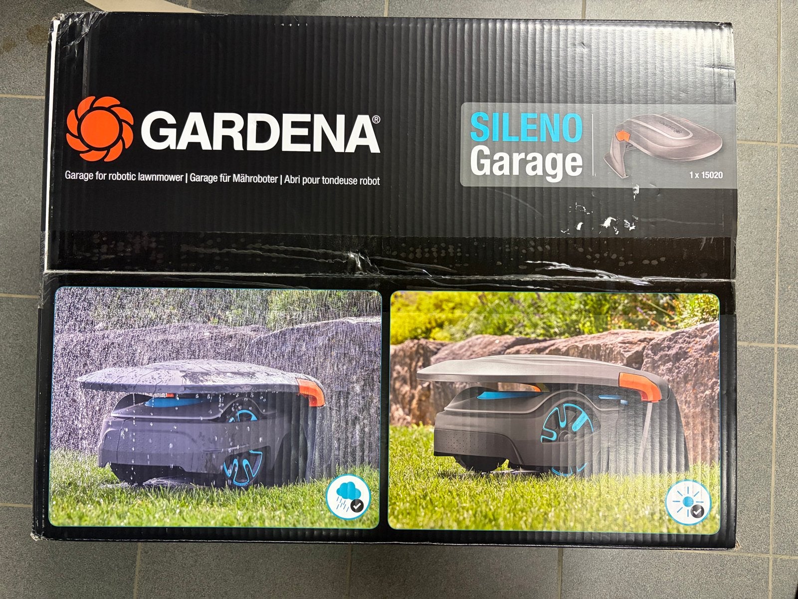 Gardena Sileno Garage voor robotmaaier - Nieuw in doos, Ophalen, Nieuw