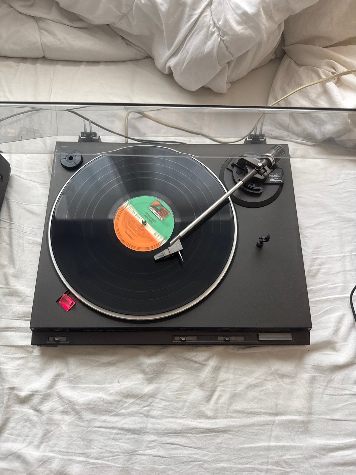 Technics SL-DD33 Direct Drive Platenspeler | Project, Audio, Tv en Foto, Platenspelers, Automatisch, Ophalen of Verzenden, Platenspeler