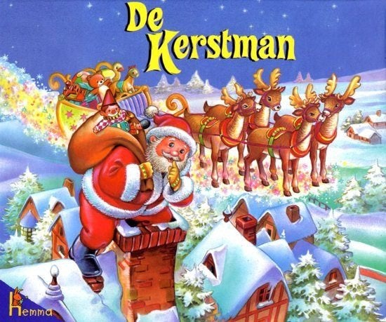 Pop-up boek: De kerstman, Boeken, Ophalen of Verzenden, Zo goed als nieuw, Prentenboek