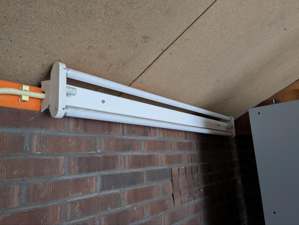 Philips TL-armatuur met 2x 35W TL-buizen, Ophalen, Gebruikt, Industrieel