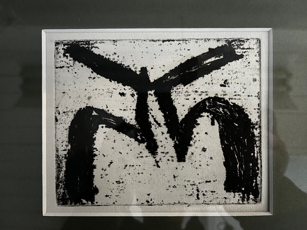 etsen serie, Dagelijks leven, Ets, 32 cm, Ingelijst