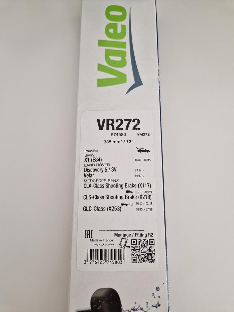 VALEO SILENCIO 574580 Achterruitenwisser
335 mm, Flatblade, Ophalen of Verzenden, Nieuw