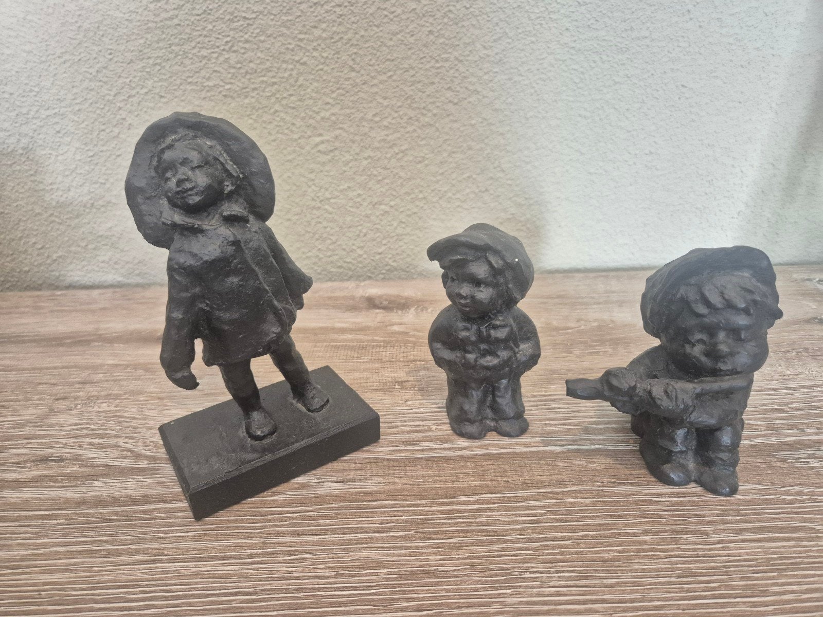 bronzen kinderbeeldjes, Ophalen of Verzenden