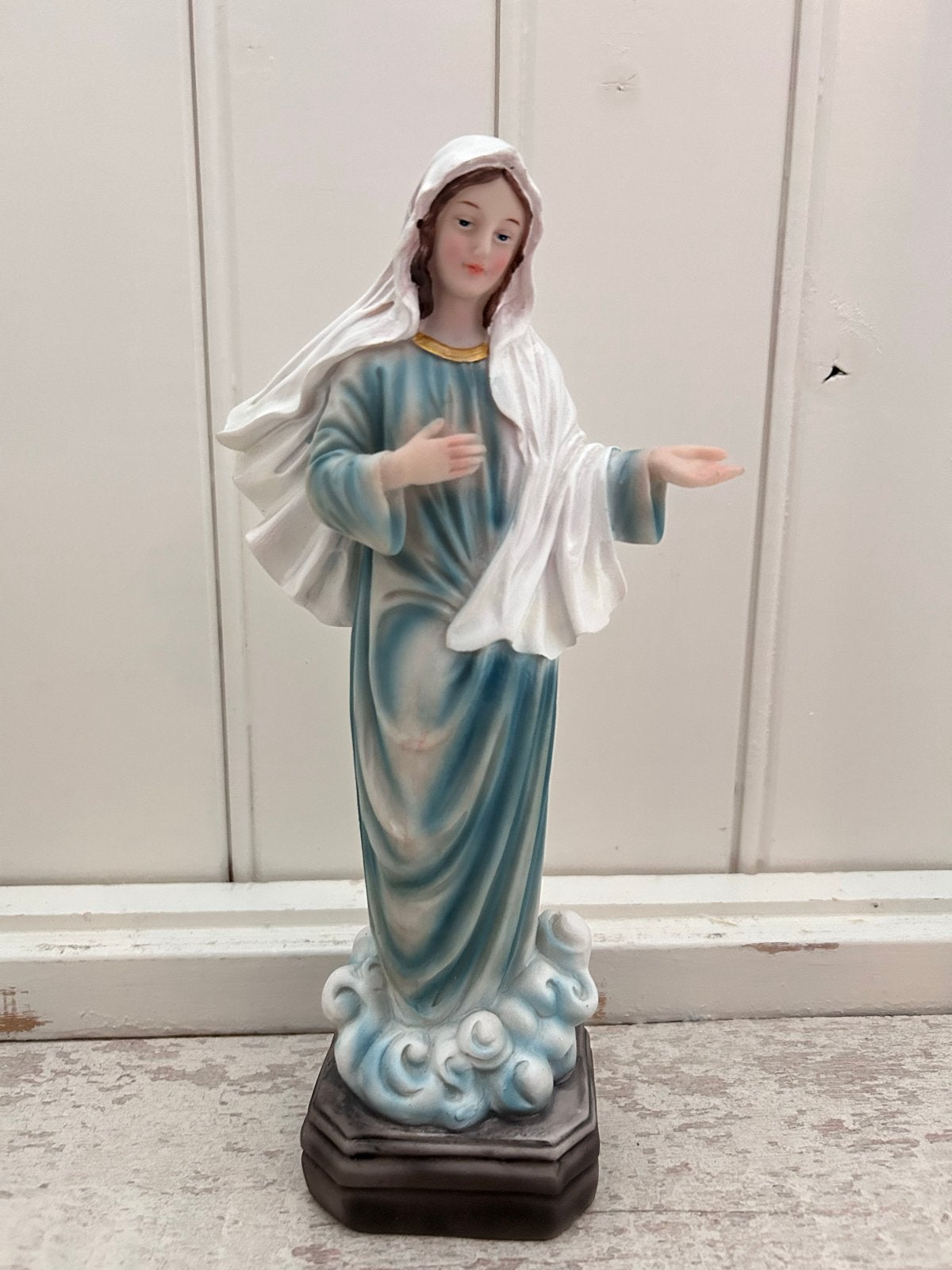 Mooi Mariabeeld 30,5 cm - decoratie, Antiek en Kunst, Ophalen