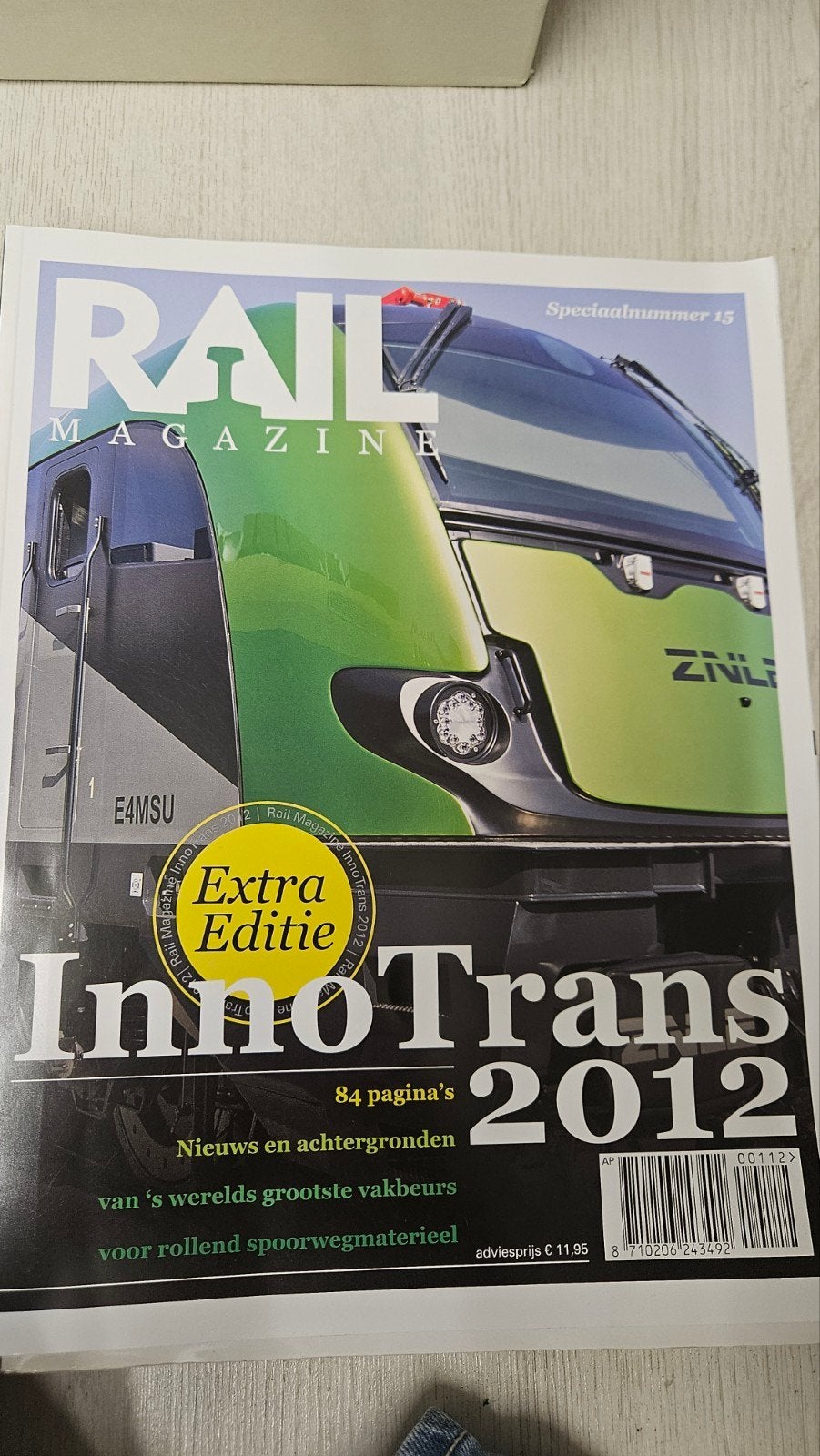 Rail Magazine InnoTrans 2012 Extra Editie, Ophalen of Verzenden, Overige typen