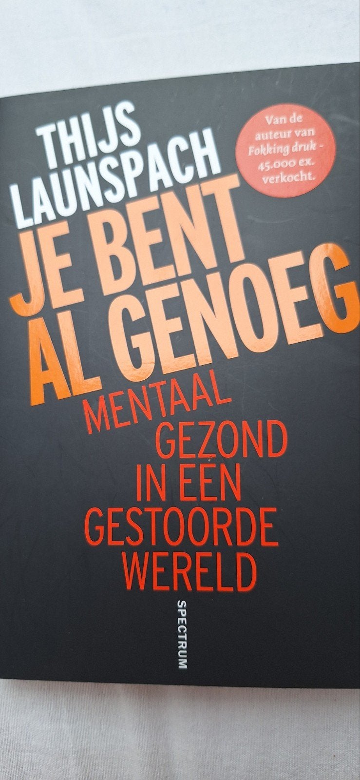 Thijs Launspach - Je bent al genoeg, Ophalen of Verzenden, Thijs Launspach
