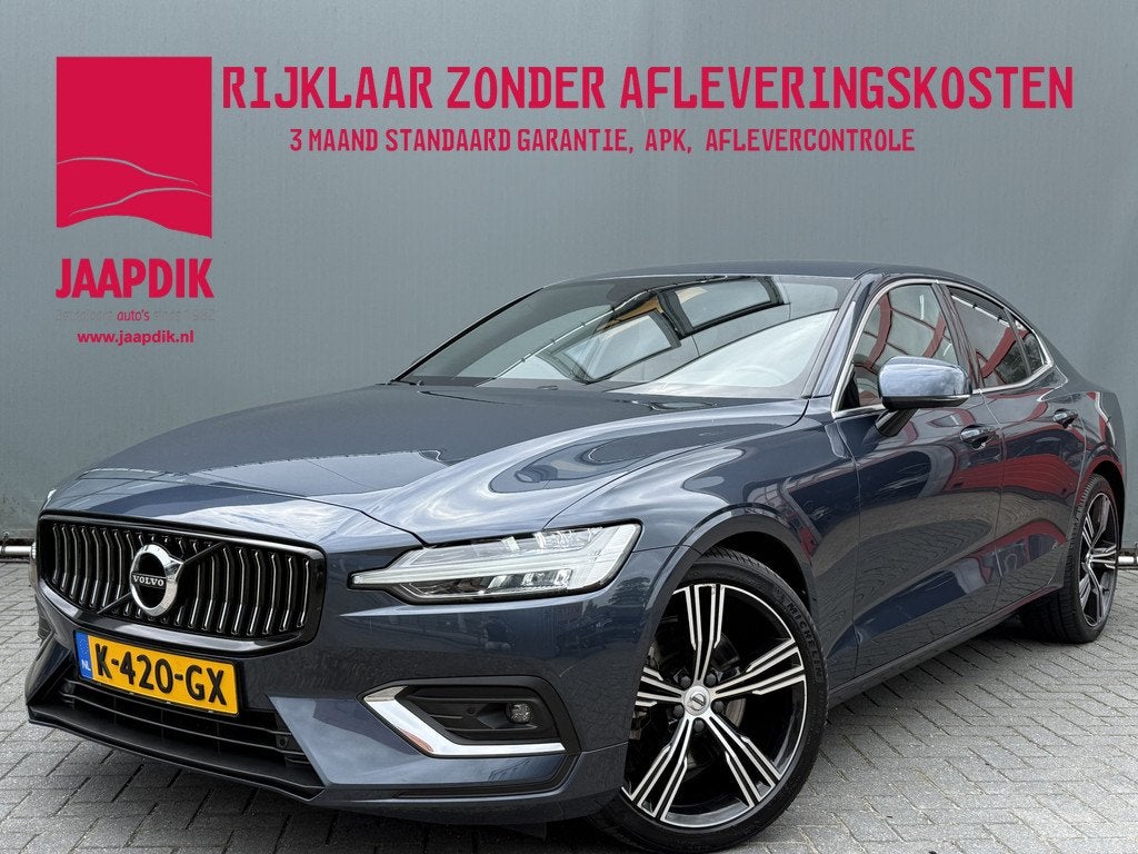 Volvo S60 BWJ 2021 2.0 B3 164 PK R-Design AUTOMAAT | FULL LE, Auto's, Volvo, Bedrijf, Te koop, S60, ABS, Achteruitrijcamera, Adaptive Cruise Control