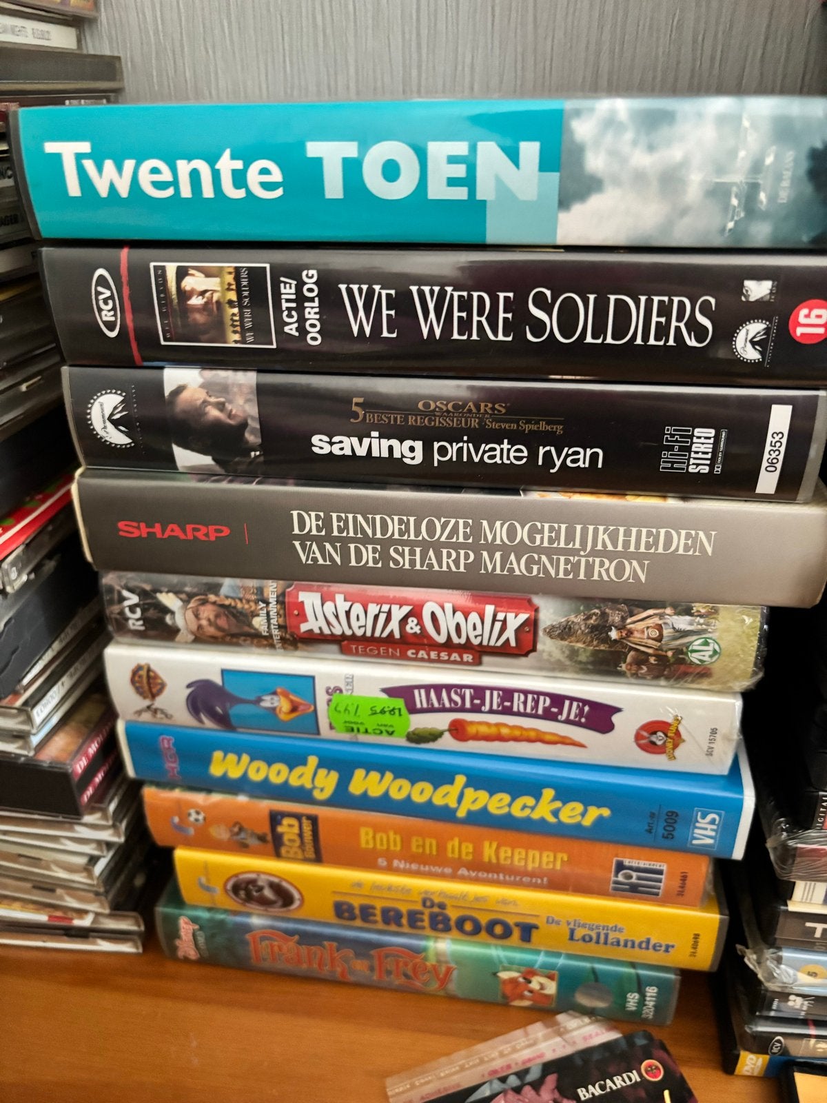 Gratis VHS-banden: Actie, Avontuur, Kinderfilms en meer!, Cd's en Dvd's, Ophalen, Gebruikt, Alle leeftijden, Overige genres