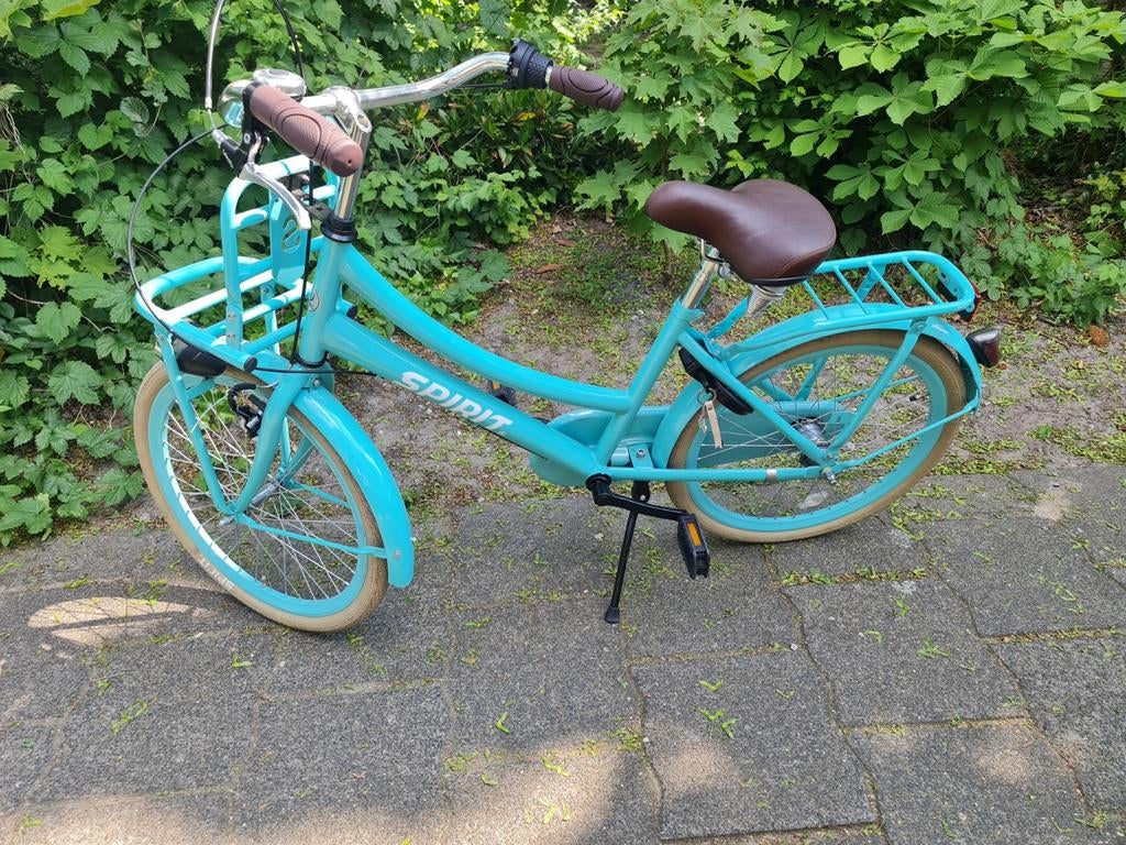 Leuke Spirit meisjesfiets 22 inch met terugtraprem, Ophalen, Terugtraprem, 22 inch, Gebruikt