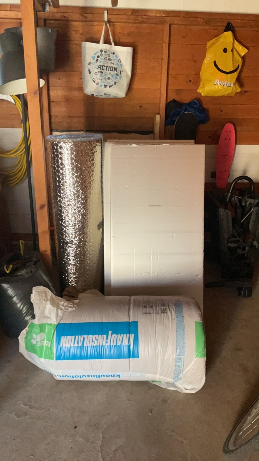Isolatiemateriaal, Ophalen, 4 tot 8 cm, Zo goed als nieuw, Minder dan 5 m²