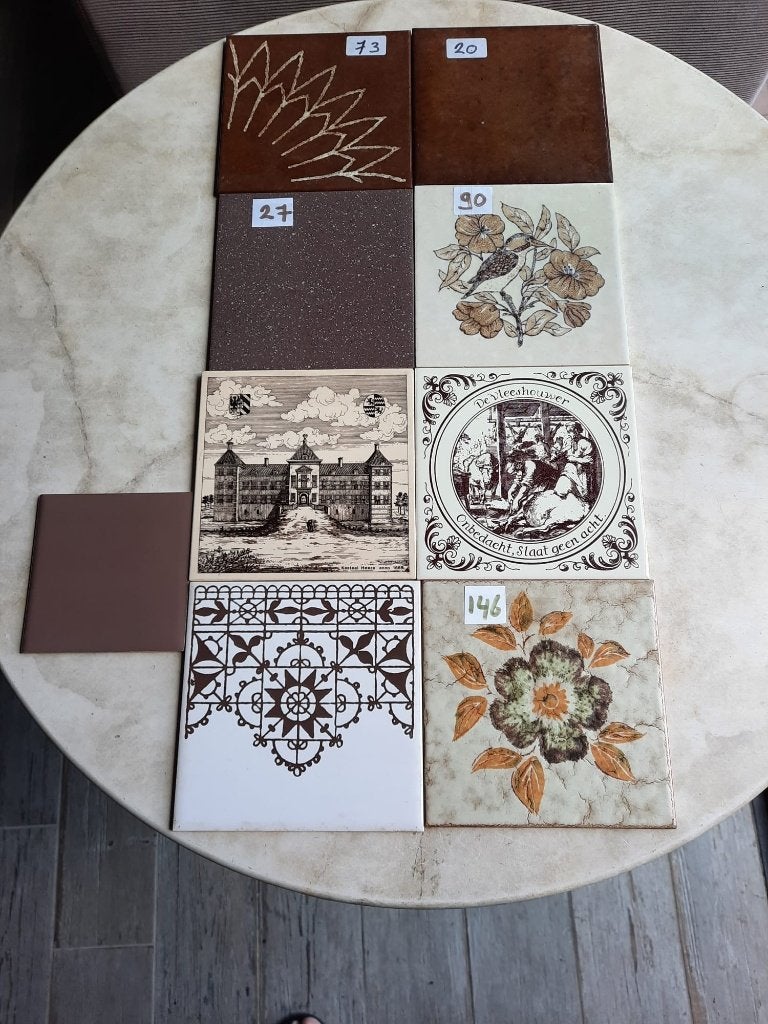 Mozaïek tegels, diverse kleuren en motieven., Ophalen of Verzenden, Nieuw, Knutselwerk