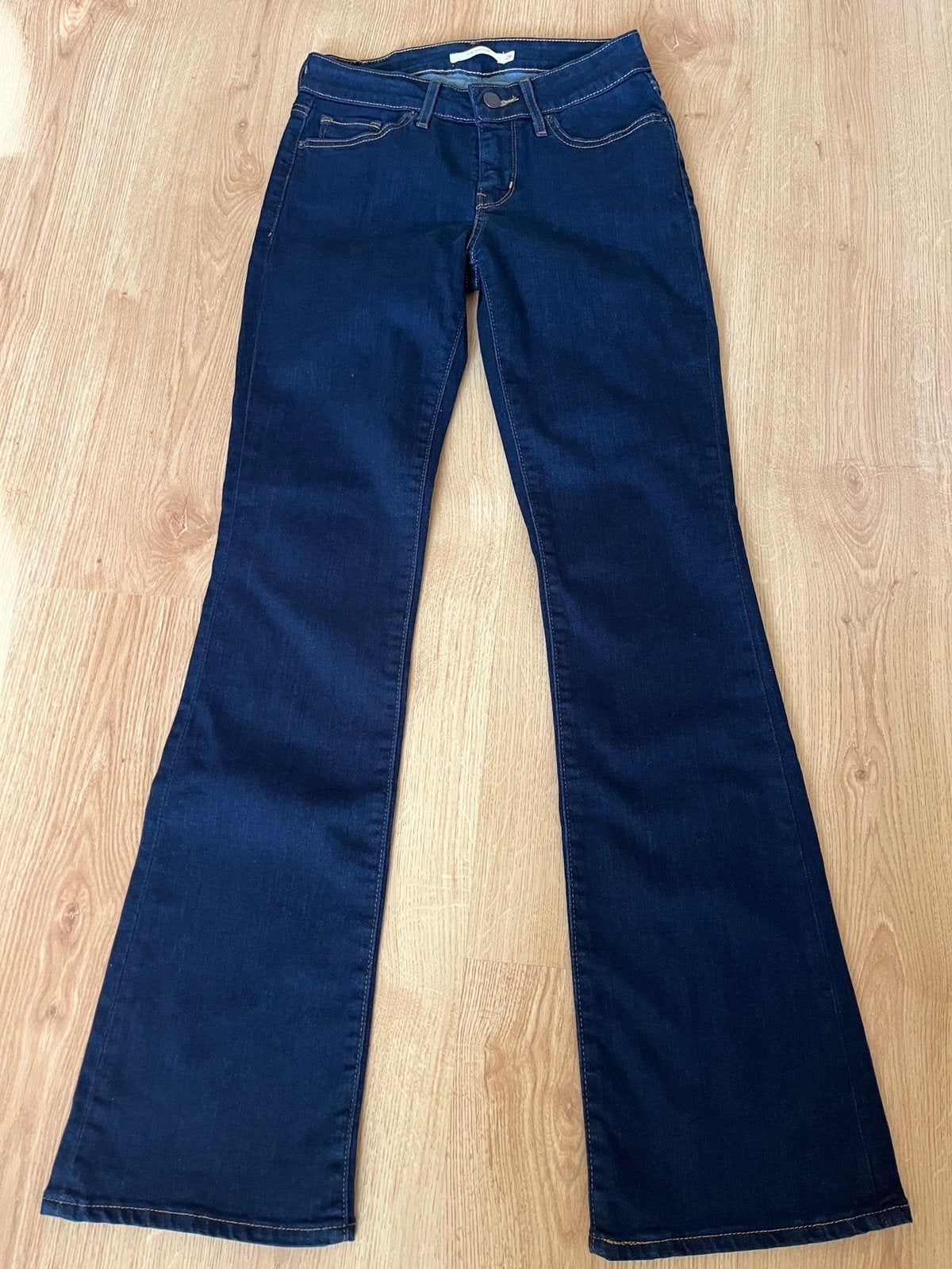 Levi’s Bootcut 715 donkerblauw W26/L30, Ophalen of Verzenden, Nieuw, Blauw, Overige jeansmaten