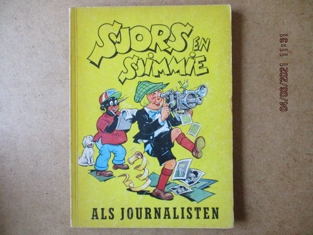 adv4035 sjors en sjimmie als journalisten, Eén stripboek, Ophalen, Gelezen
