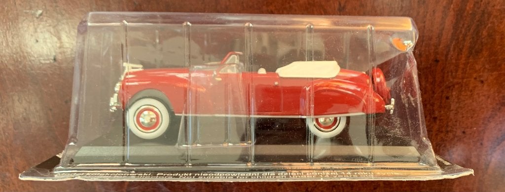 Amercon Ford 1940 Convertible Maroon - 1/43, Ophalen of Verzenden, Nieuw, Auto, Overige merken