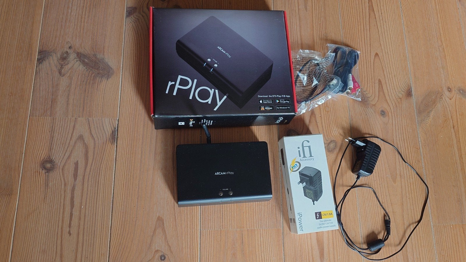 Arcam rPlay streamer met iFi power supply, Ophalen, Zo goed als nieuw