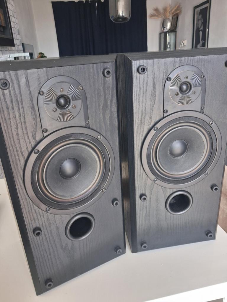 B&W Bowers & Wilkins Vision DS2 Luidsprekers boxen speakers, Ophalen of Verzenden, Gebruikt, Front, Rear of Stereo speakers, Bowers & Wilkins (B&W)