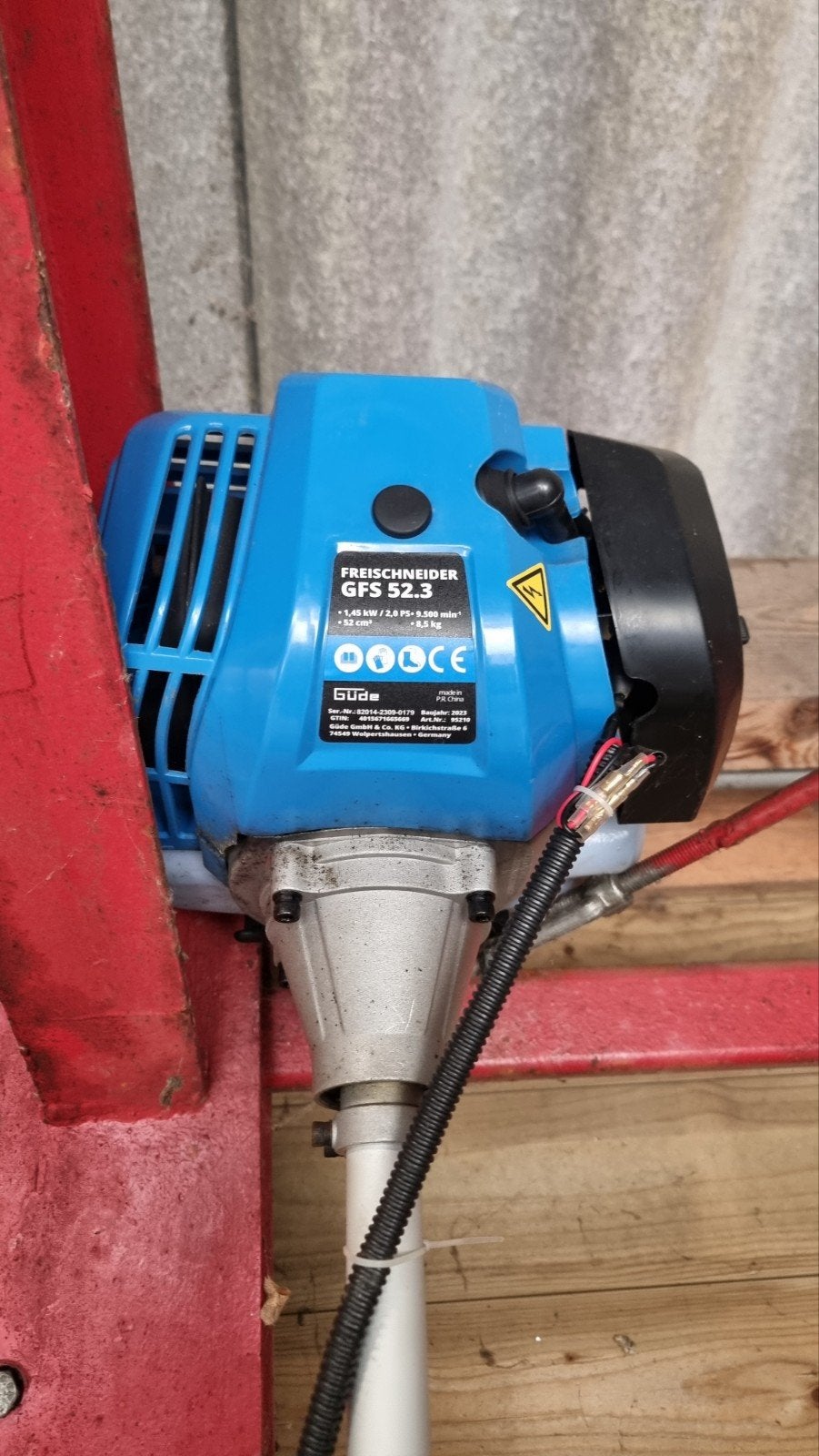 Benzine bosmaaier Freischneider GFS 52.3, Tuin en Terras, Bosmaaiers, Gebruikt, Ophalen of Verzenden, 30 tot 50 cm, Freischneider