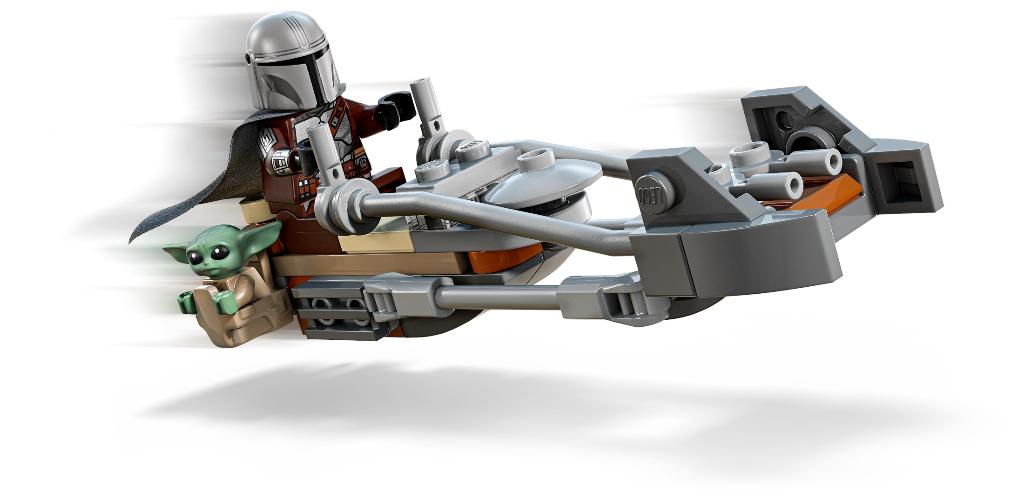 LEGO Star Wars 75436 De Mandalorian en Grohu's Speederbike, Star Wars, Lego, Nieuw, Ophalen of Verzenden